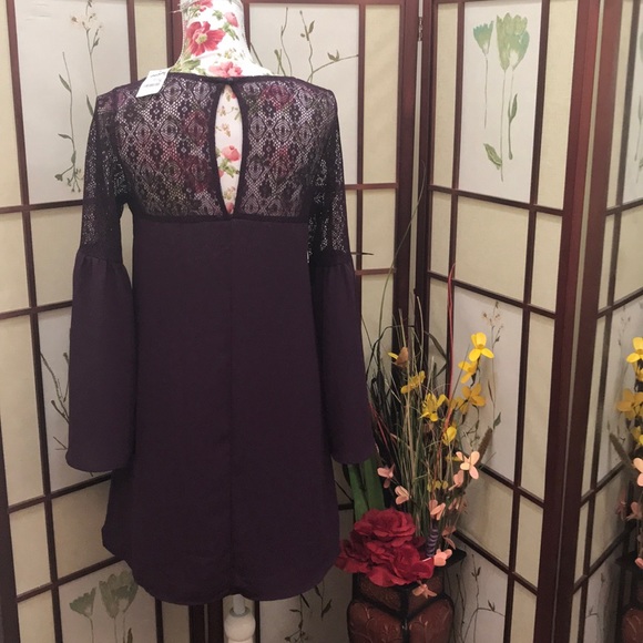 Charlotte Russe Elegant purple dress 👗 - Picture 6 of 9